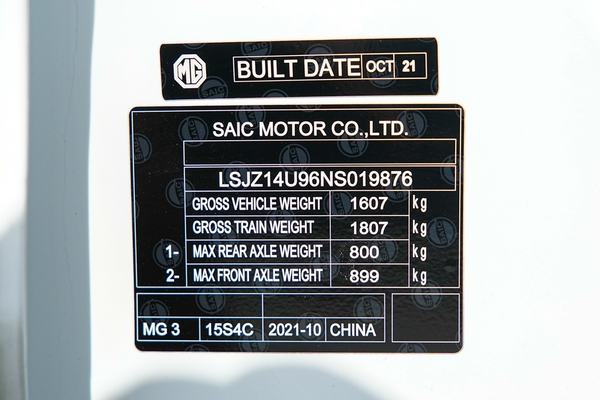 2021 MG MG3 Core thumb-19