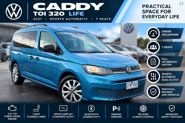 2021 Volkswagen Caddy TDI320 Life 5 LWB