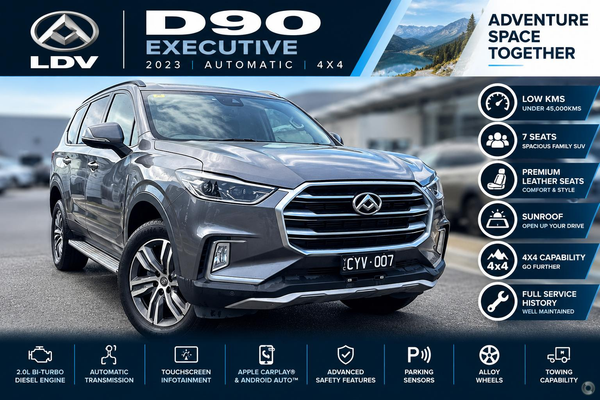 2023 LDV D90 Executive SV9A