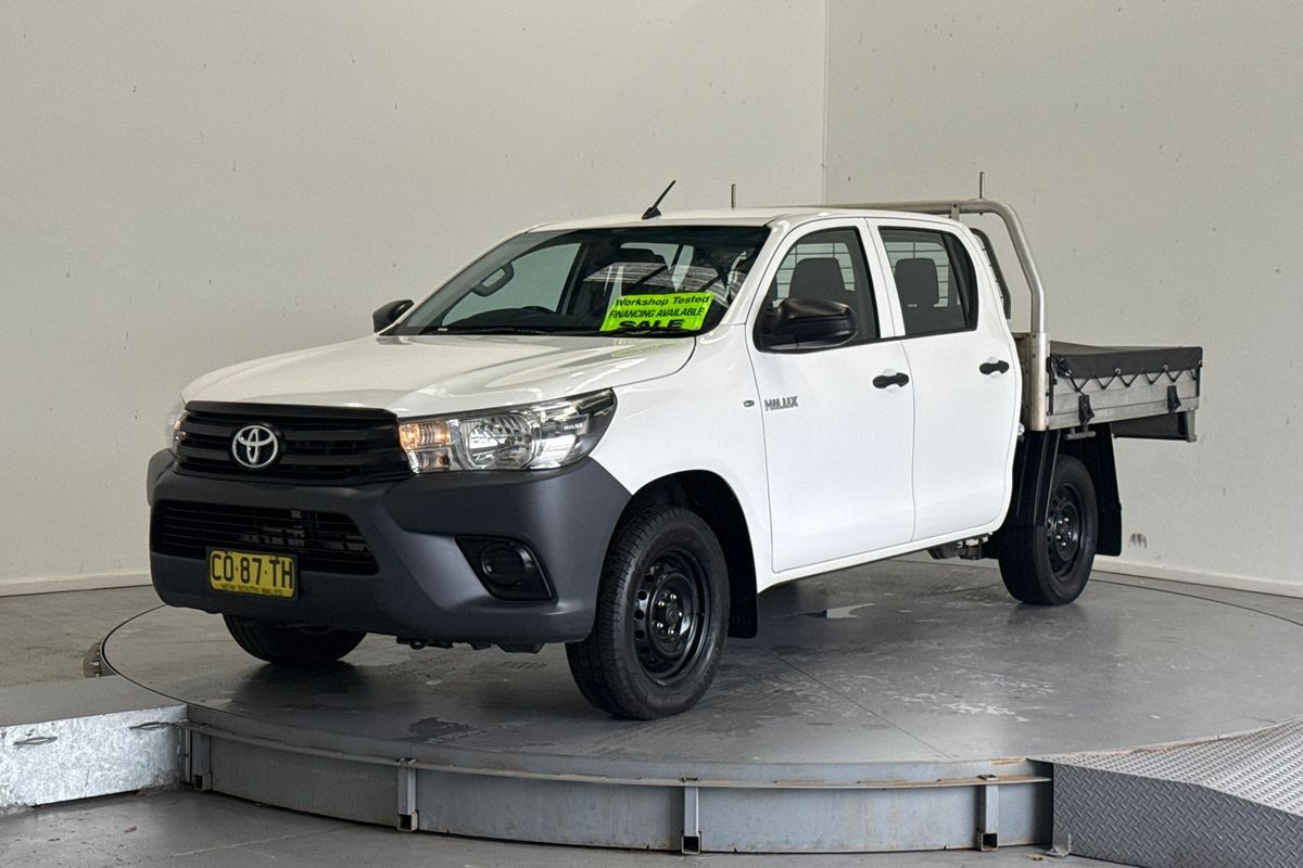 2017 Toyota Hilux WORKMATE TGN121R MY17 REAR WHEEL DRIVE