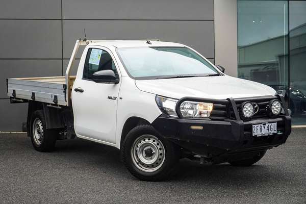 2018 Toyota Hilux Workmate TGN121R Rear Wheel Drive