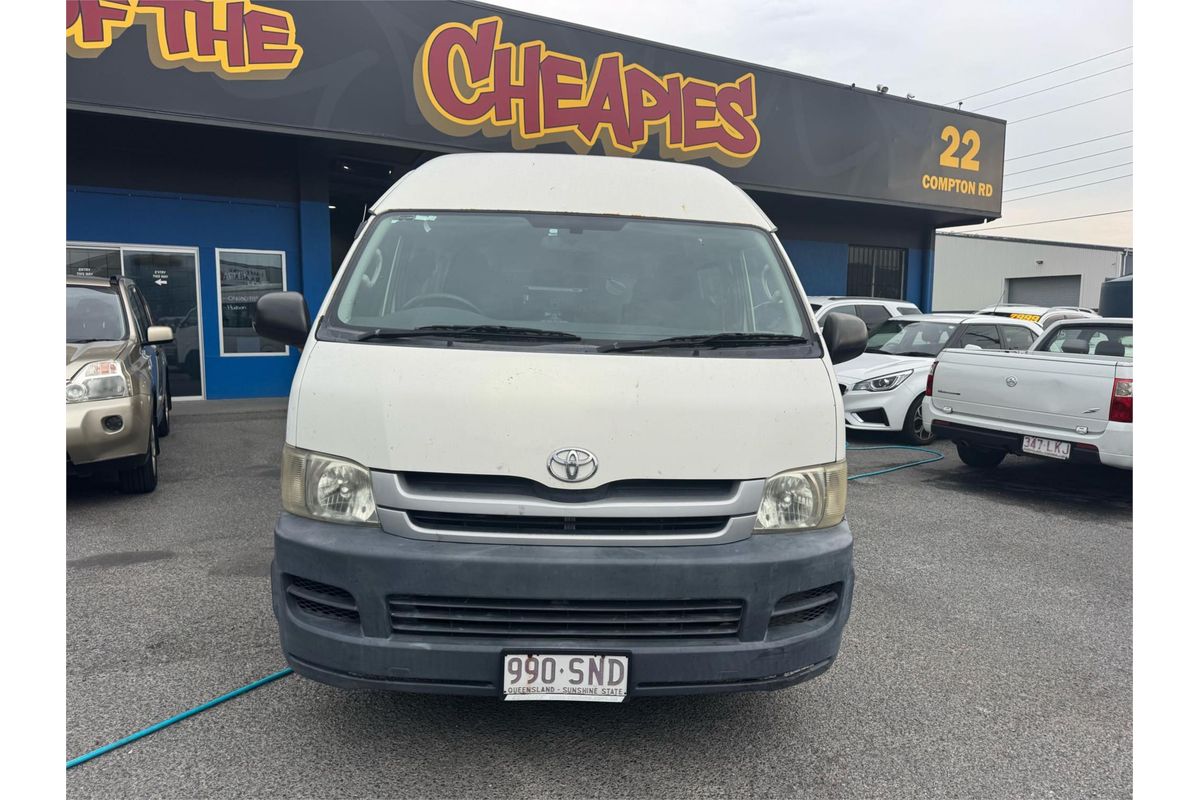 2008 Toyota Hiace Commuter TRH223R ELWB High Roof