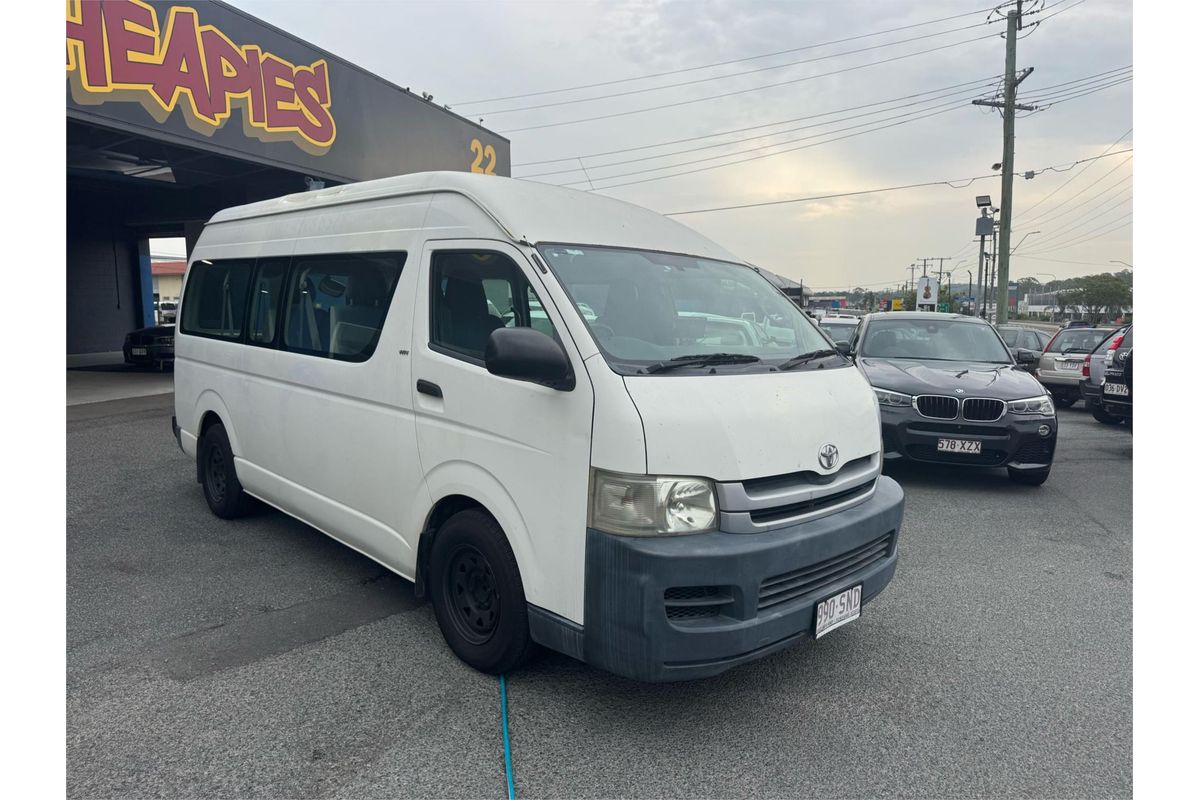2008 Toyota Hiace Commuter TRH223R ELWB High Roof