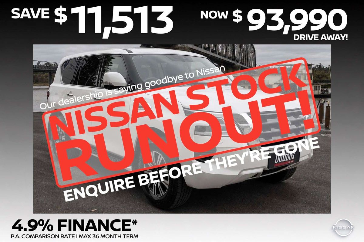 2026 Nissan Patrol Ti Y62