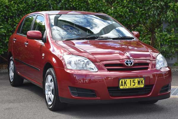 2006 Toyota Corolla Ascent ZZE122R