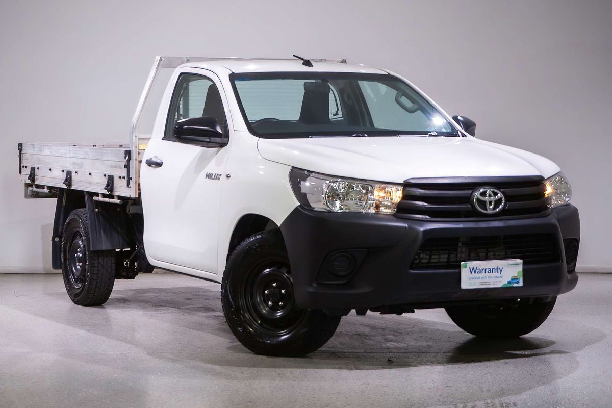 2019 Toyota Hilux Workmate TGN121R Rear Wheel Drive