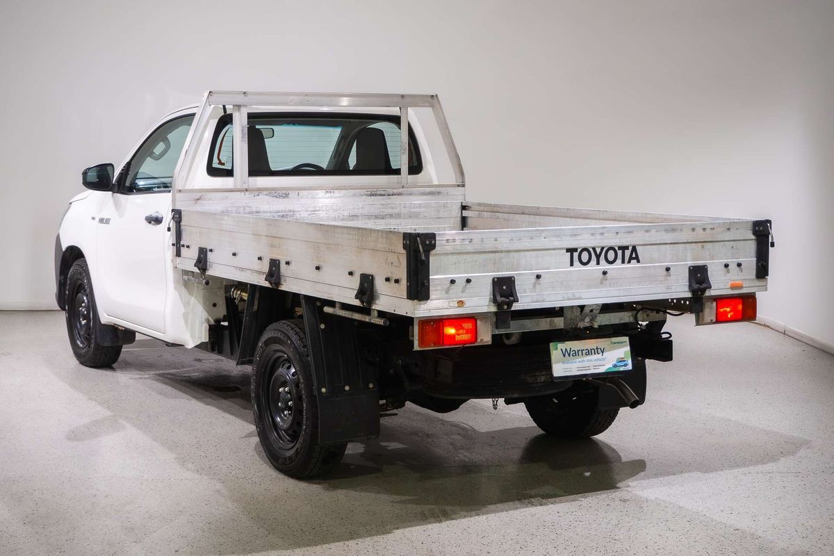 2019 Toyota Hilux Workmate TGN121R Rear Wheel Drive