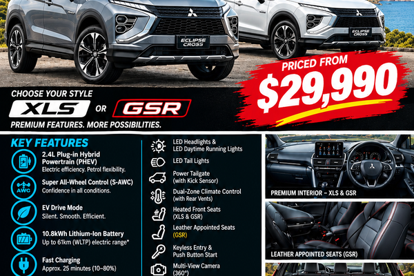 2023 Mitsubishi Eclipse Cross PHEV XLS YB