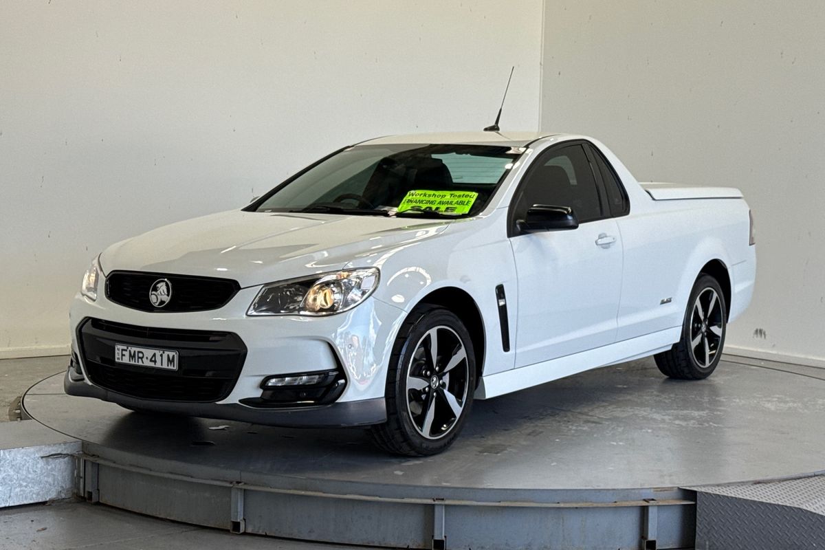 2016 Holden Ute SV6 Black VF Series II Rear Wheel Drive