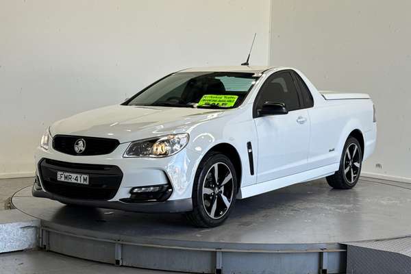 2016 Holden Ute SV6 Black VF Series II Rear Wheel Drive