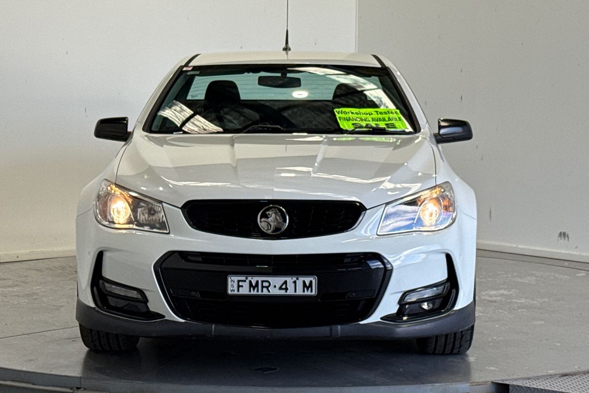 2016 Holden Ute SV6 Black VF Series II Rear Wheel Drive