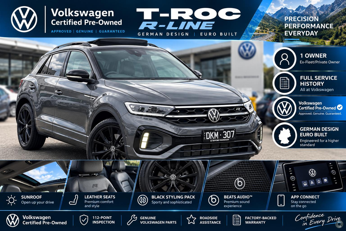 2024 Volkswagen T-Roc 140TSI R-Line D11