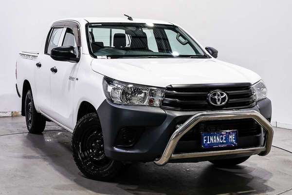 2018 Toyota Hilux Workmate TGN121R Rear Wheel Drive