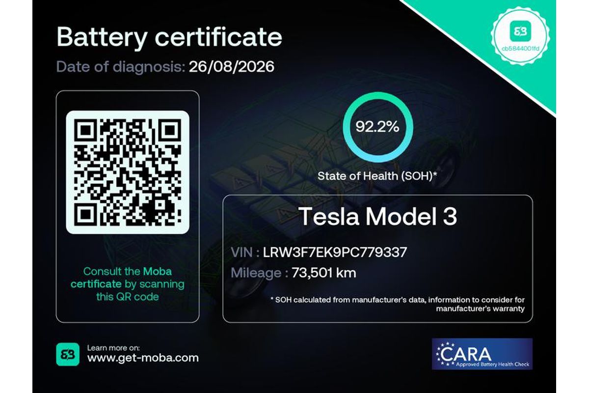 2023 Tesla Model 3 Long Range