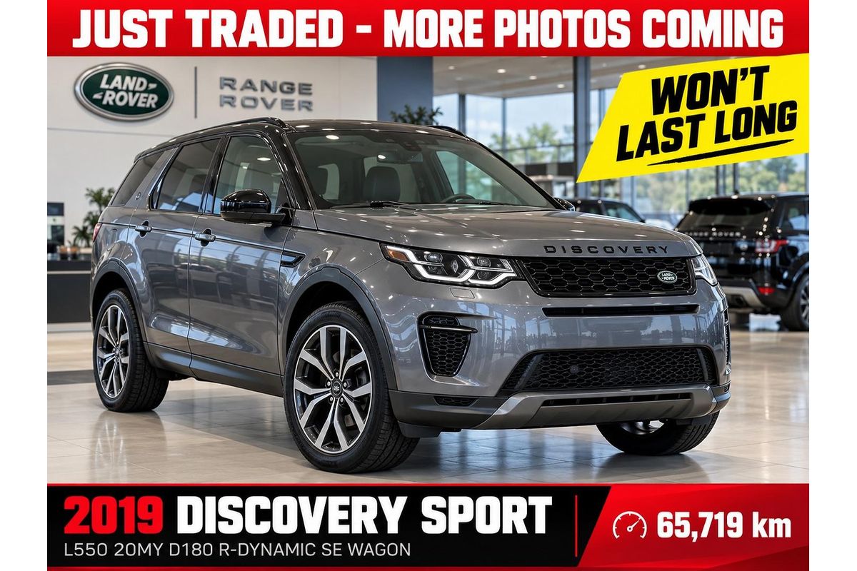 2019 Land Rover Discovery Sport D180 R-Dynamic SE L550