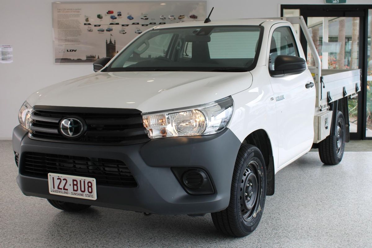 2021 Toyota Hilux Workmate TGN121R Rear Wheel Drive