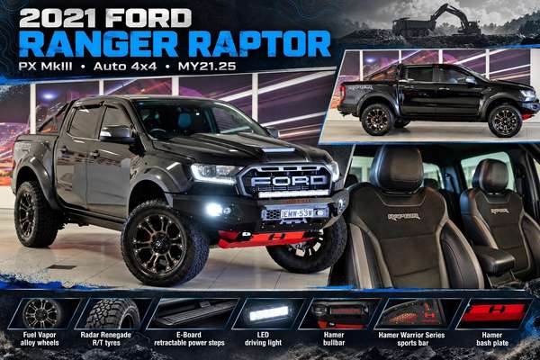 2021 Ford Ranger Raptor PX MkIII 4X4 2.0L