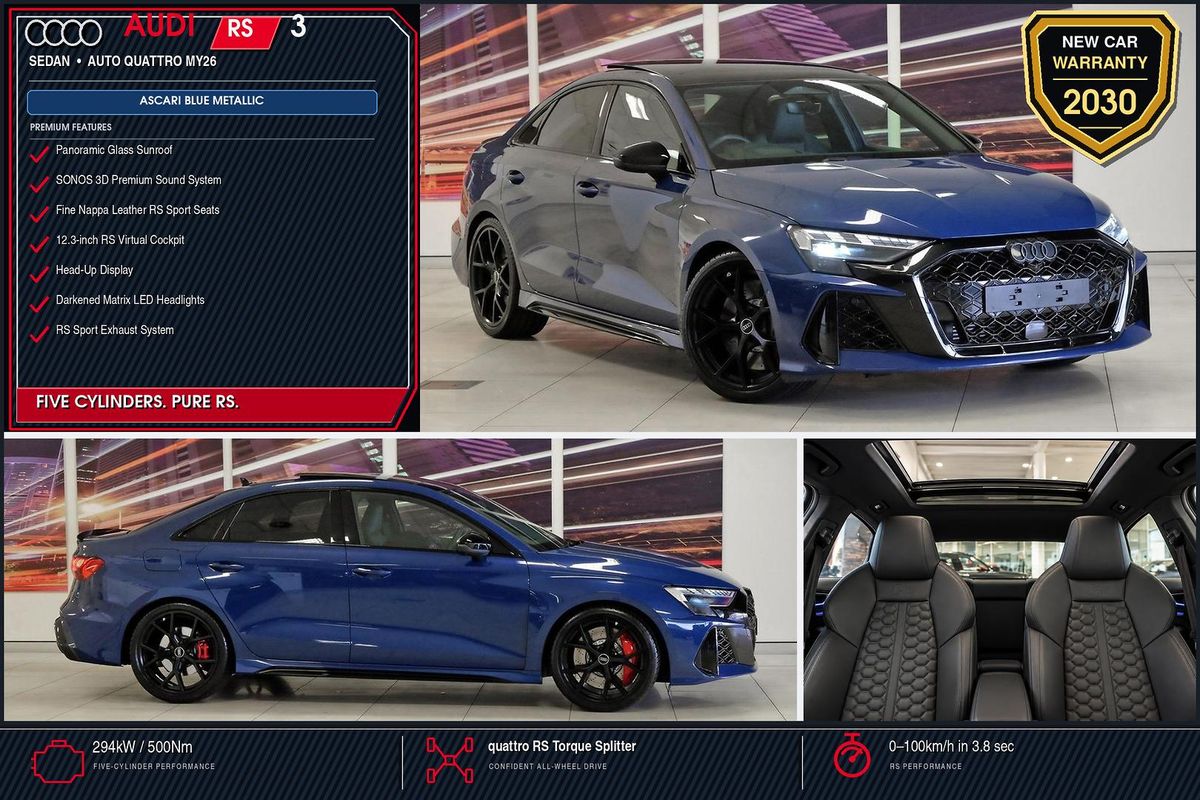 2025 Audi RS3 GY