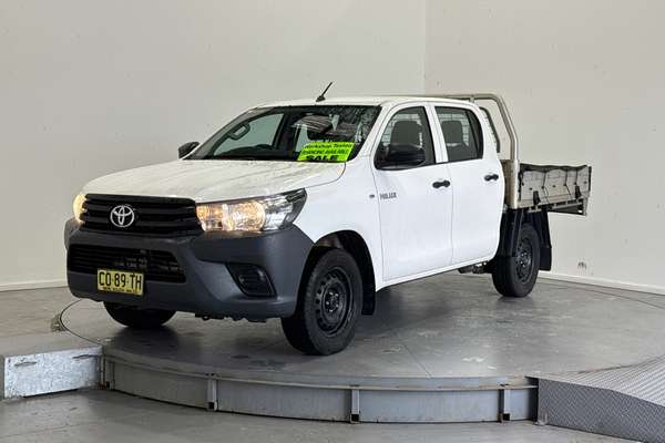 2017 Toyota Hilux Workmate TGN121R Rear Wheel Drive