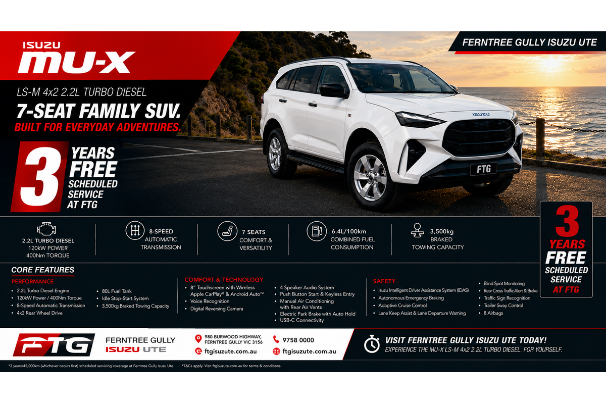 2026 Isuzu MU-X LS-M