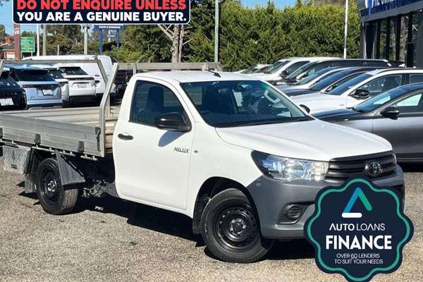 2019 Toyota Hilux Workmate TGN121R Rear Wheel Drive