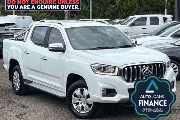 2021 LDV T60 LUXE SK8C 4X4