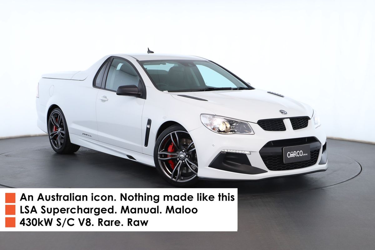 2016 Holden Special Vehicles Maloo R8 LSA GEN-F2 Rear Wheel Drive