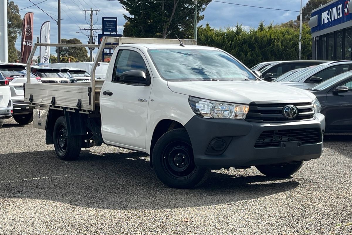 2019 Toyota Hilux Workmate TGN121R Rear Wheel Drive