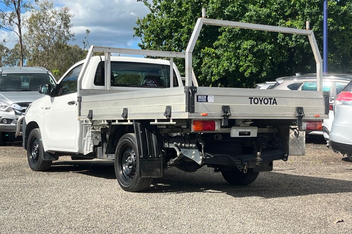 2019 Toyota Hilux Workmate TGN121R Rear Wheel Drive