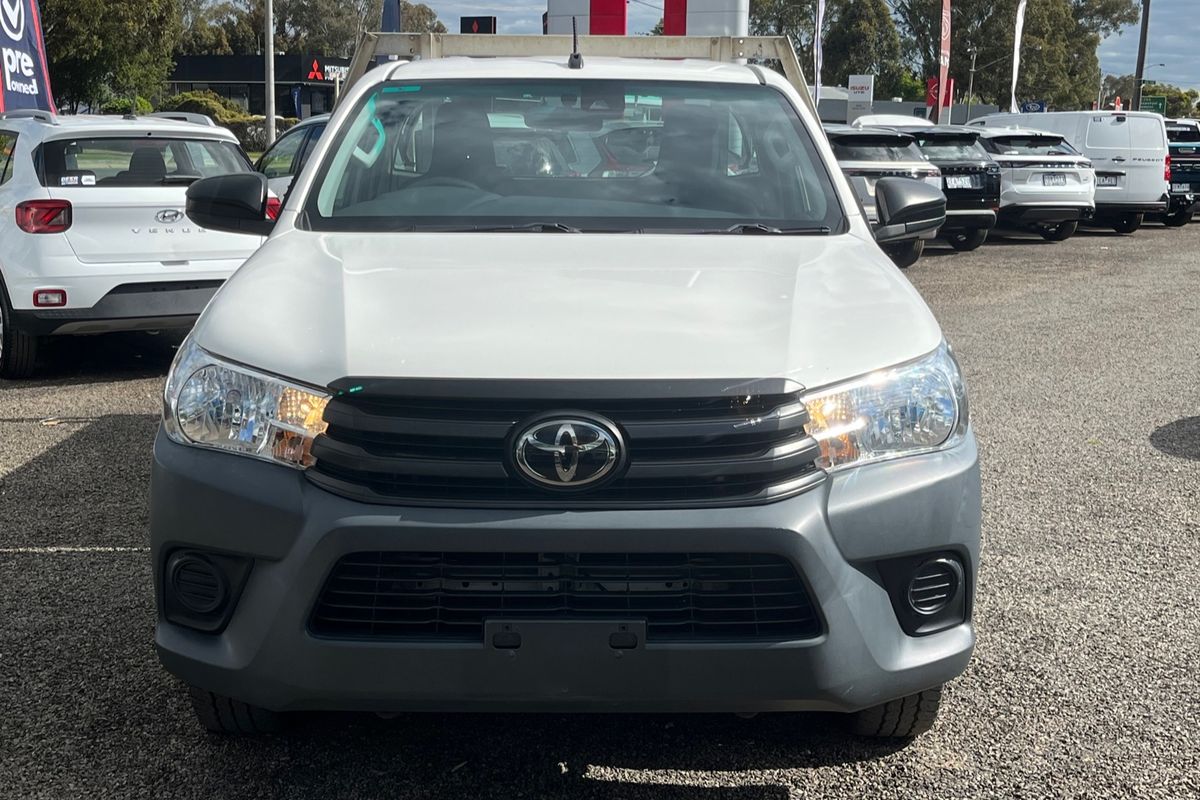 2019 Toyota Hilux Workmate TGN121R Rear Wheel Drive