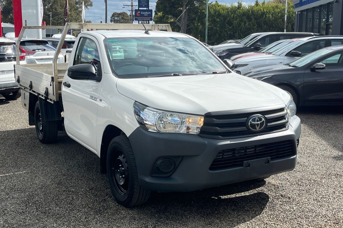 2019 Toyota Hilux Workmate TGN121R Rear Wheel Drive