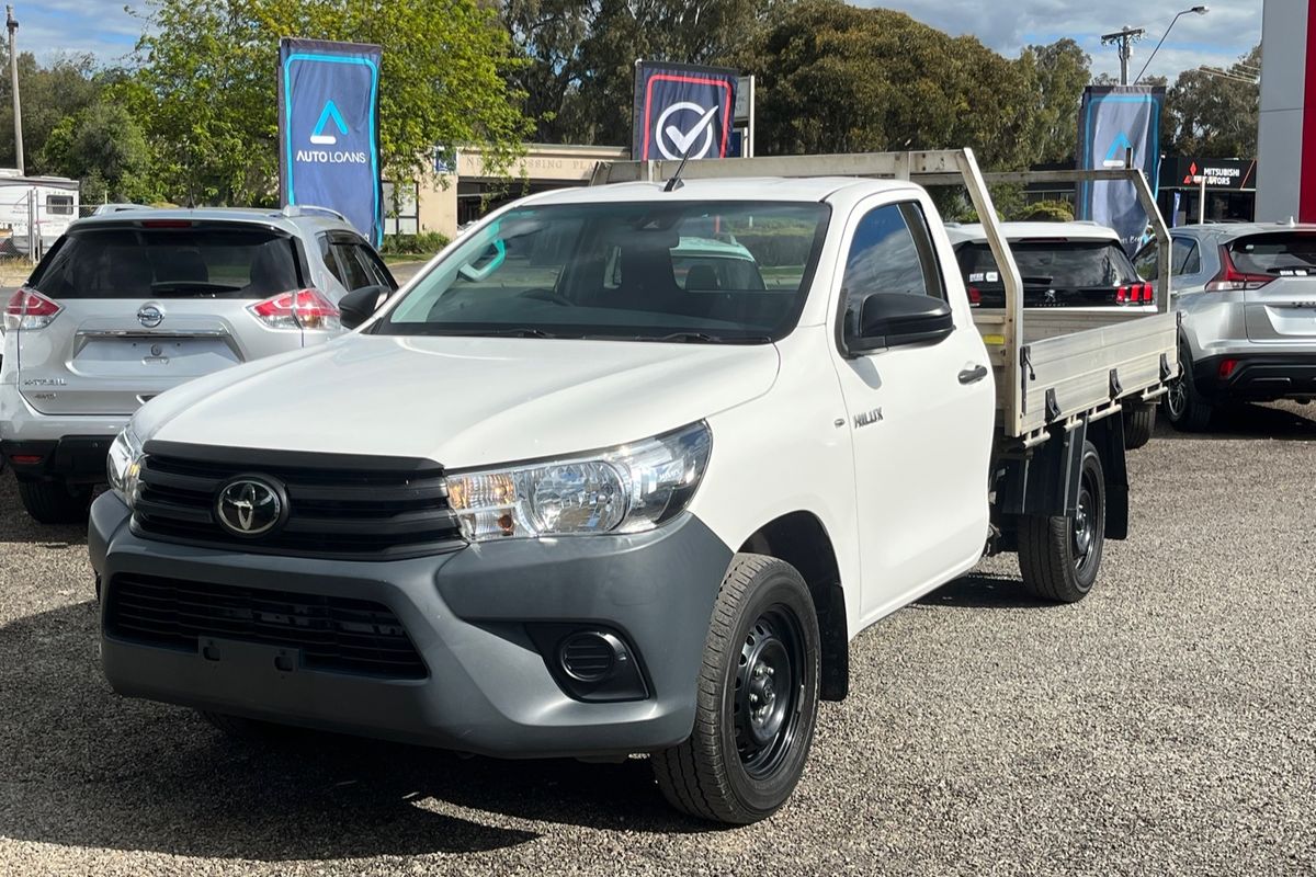 2019 Toyota Hilux Workmate TGN121R Rear Wheel Drive