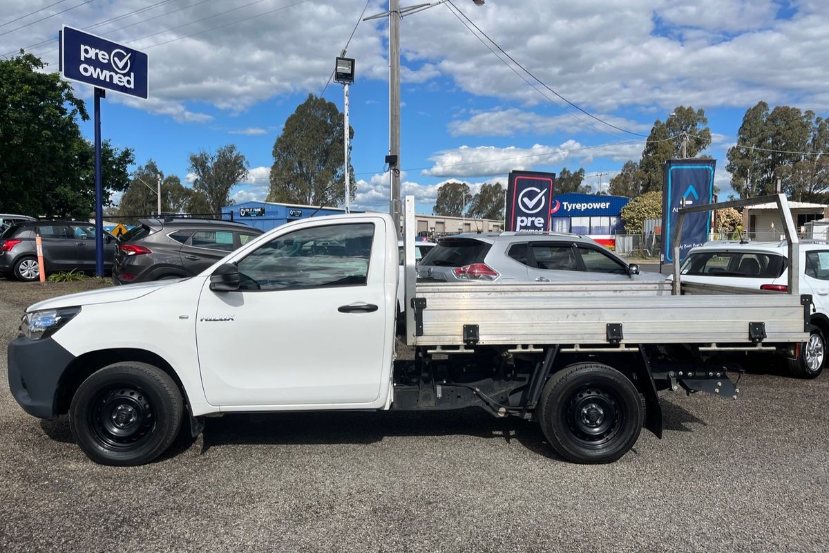 2019 Toyota Hilux Workmate TGN121R Rear Wheel Drive