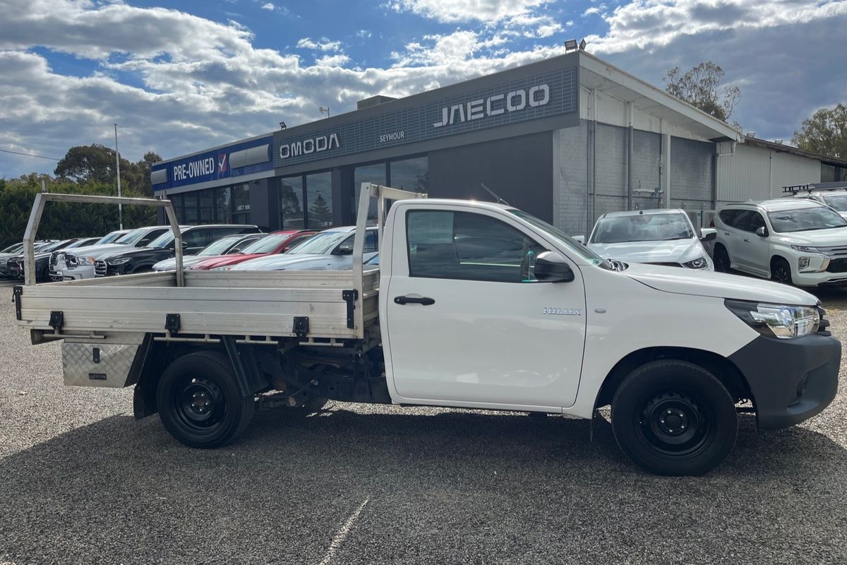 2019 Toyota Hilux Workmate TGN121R Rear Wheel Drive