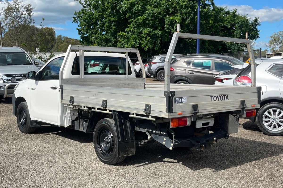 2019 Toyota Hilux Workmate TGN121R Rear Wheel Drive