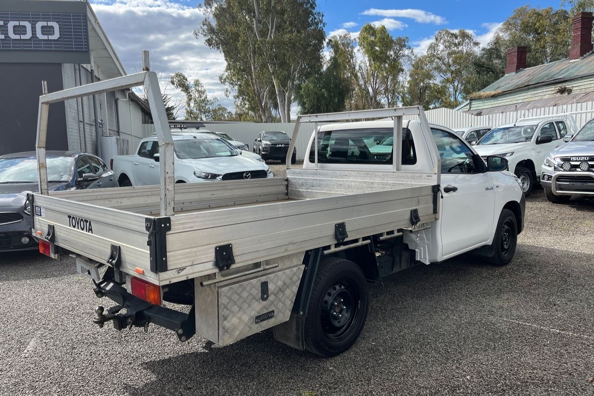 2019 Toyota Hilux Workmate TGN121R Rear Wheel Drive