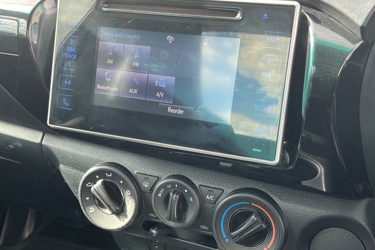 2019 Toyota Hilux Workmate TGN121R Rear Wheel Drive