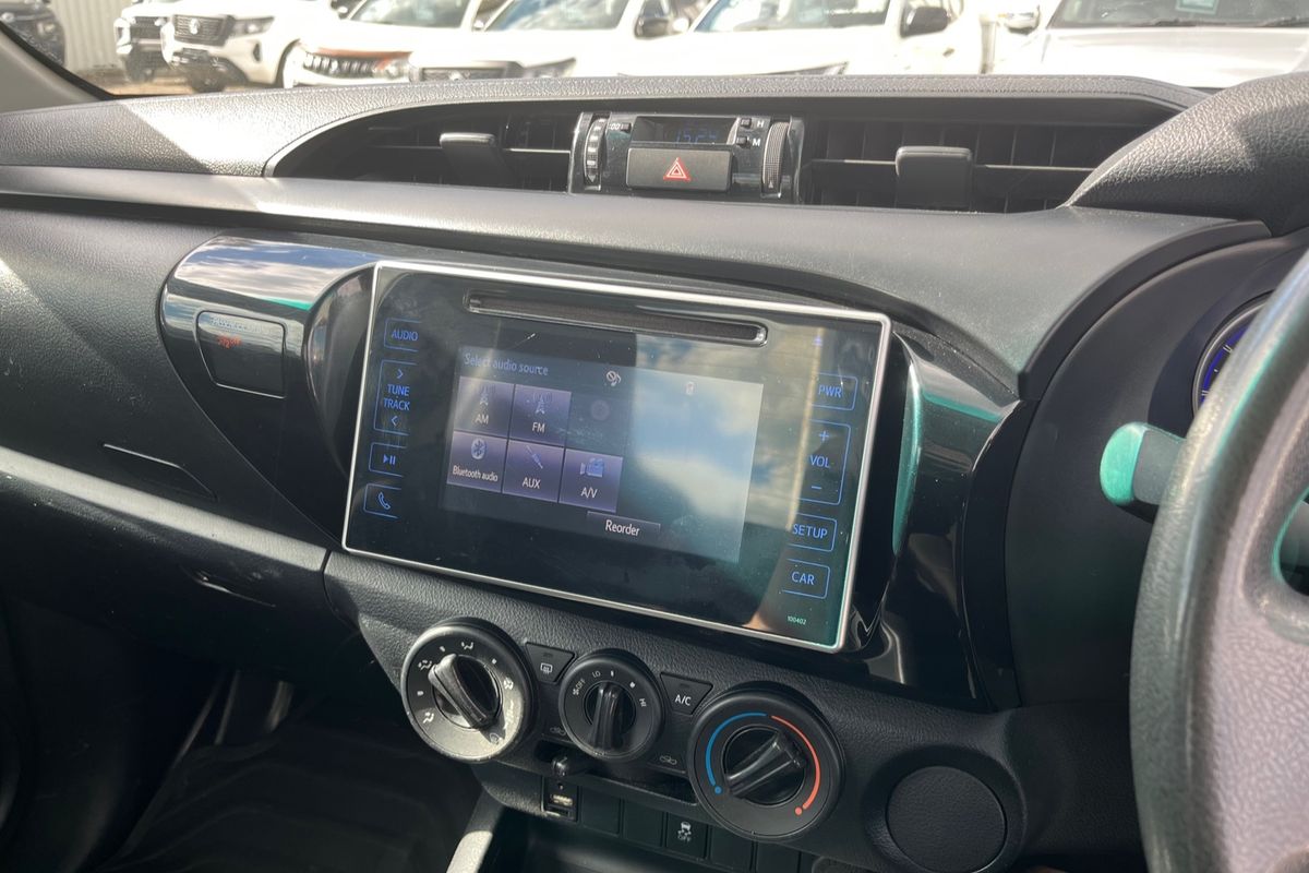 2019 Toyota Hilux Workmate TGN121R Rear Wheel Drive