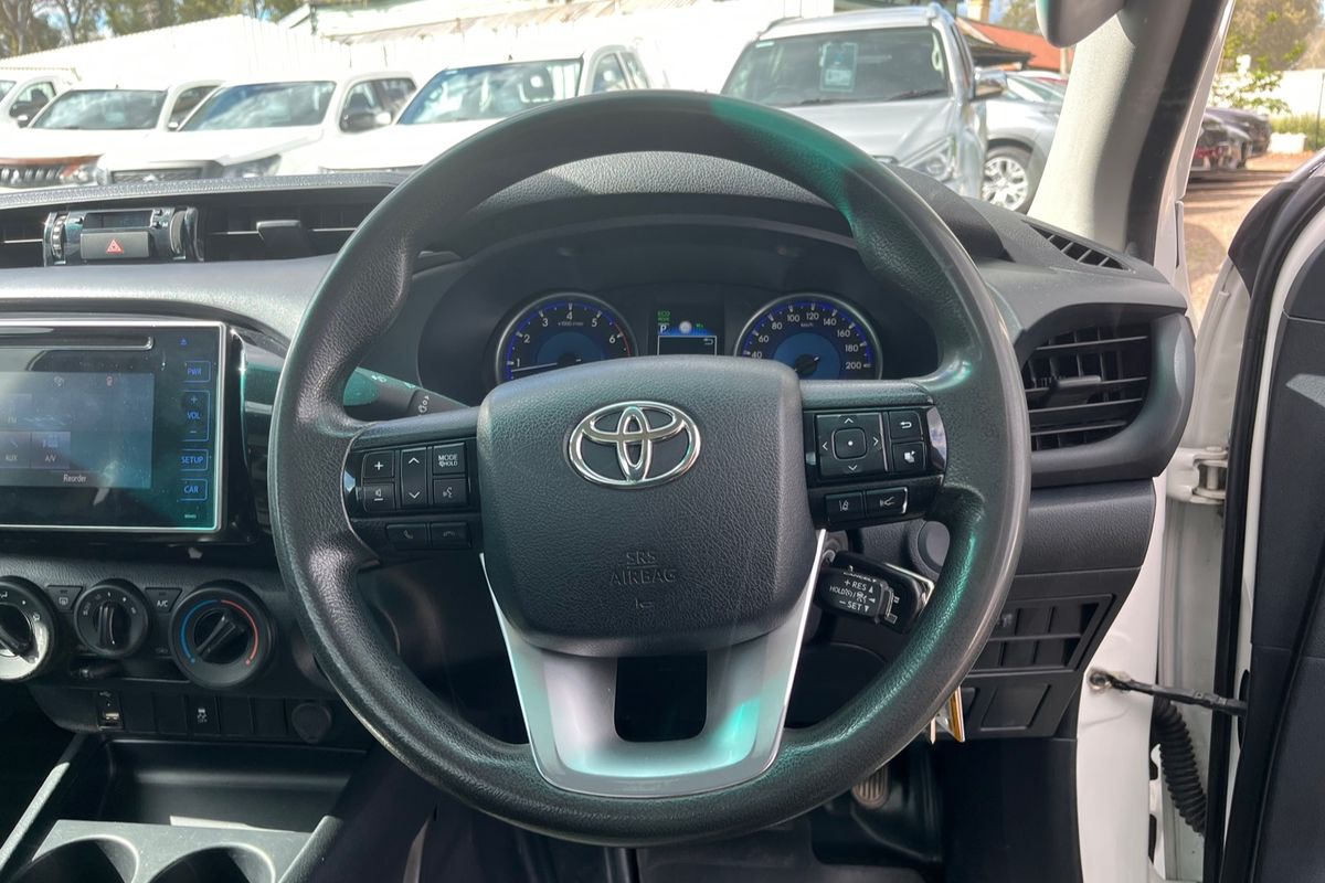2019 Toyota Hilux Workmate TGN121R Rear Wheel Drive