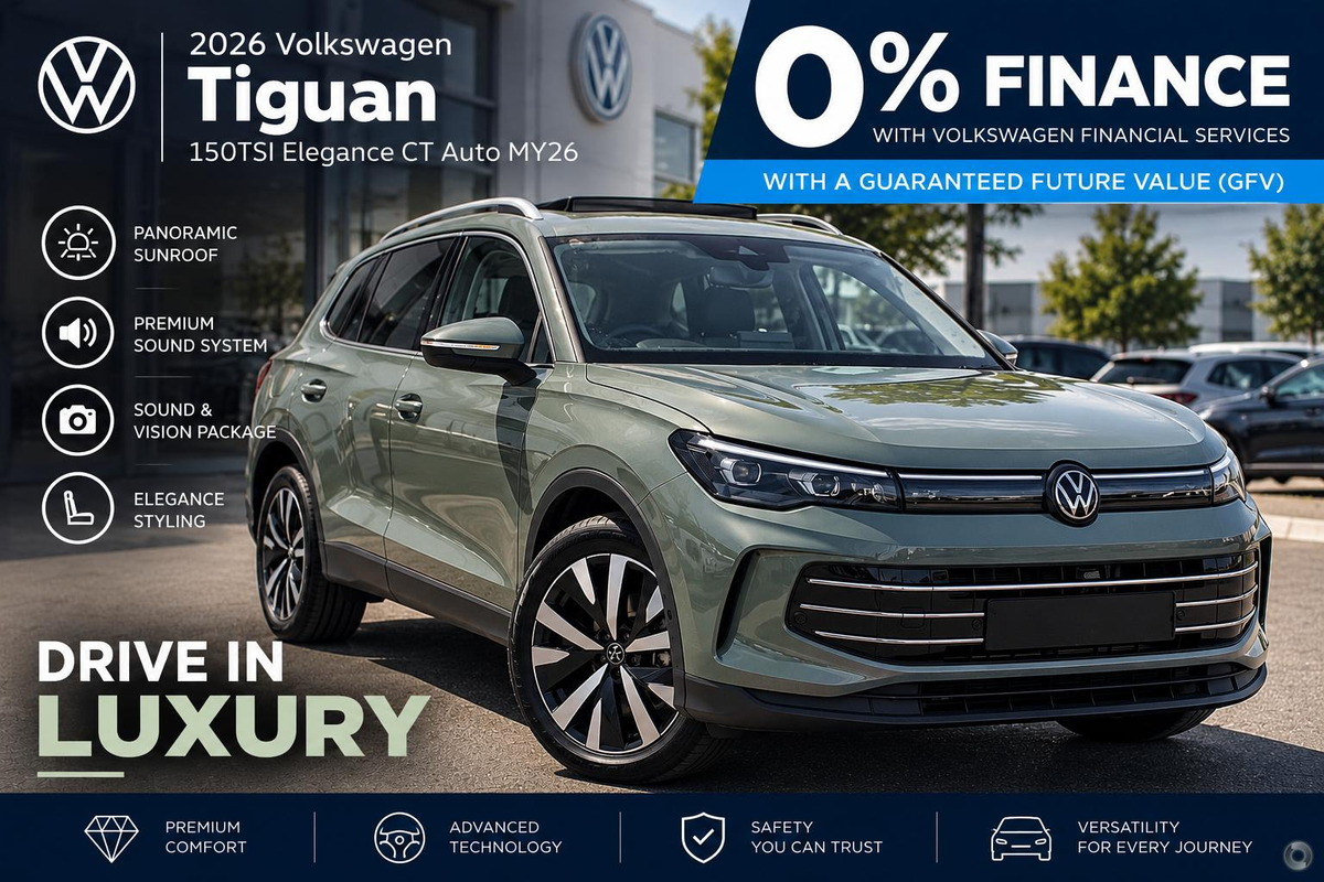 2026 Volkswagen Tiguan 150TSI Elegance CT