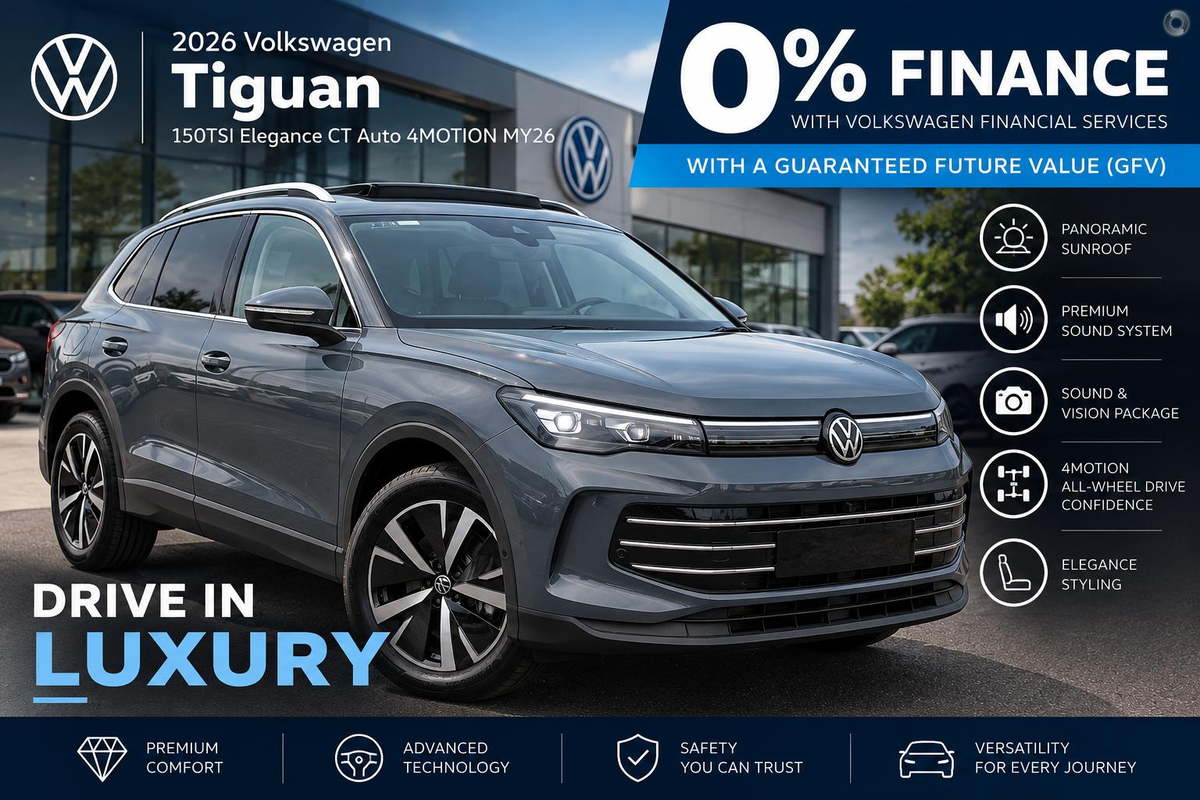 2026 Volkswagen Tiguan 150TSI Elegance CT