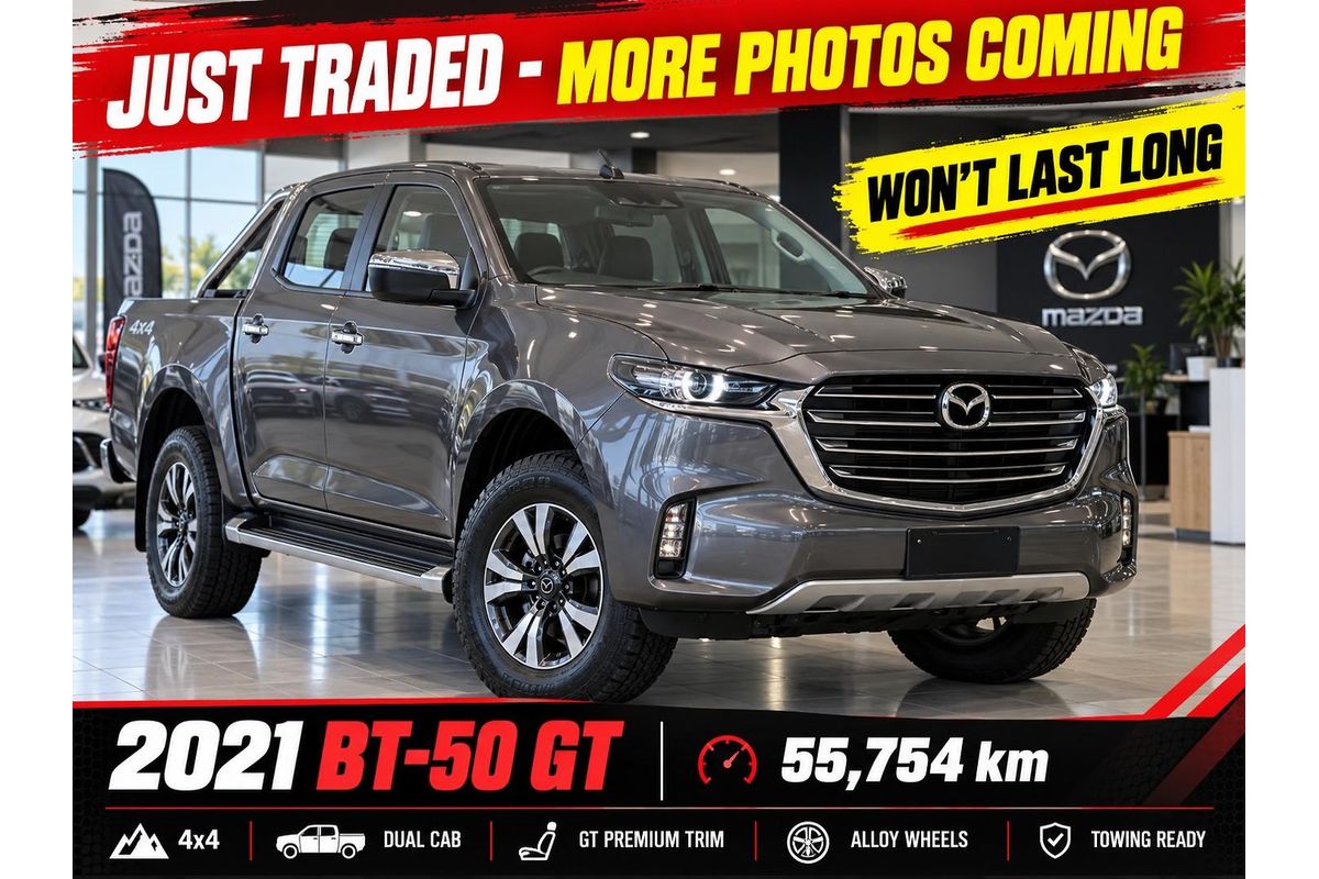 2021 Mazda BT-50 GT TF 4X4