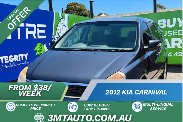 2012 Kia Grand Carnival S VQ