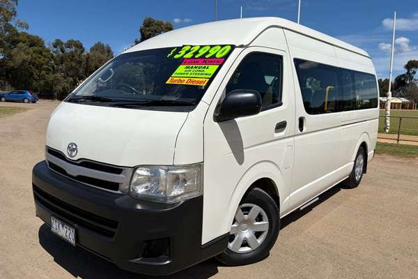 2013 Toyota Hiace Commuter KDH223R ELWB High Roof