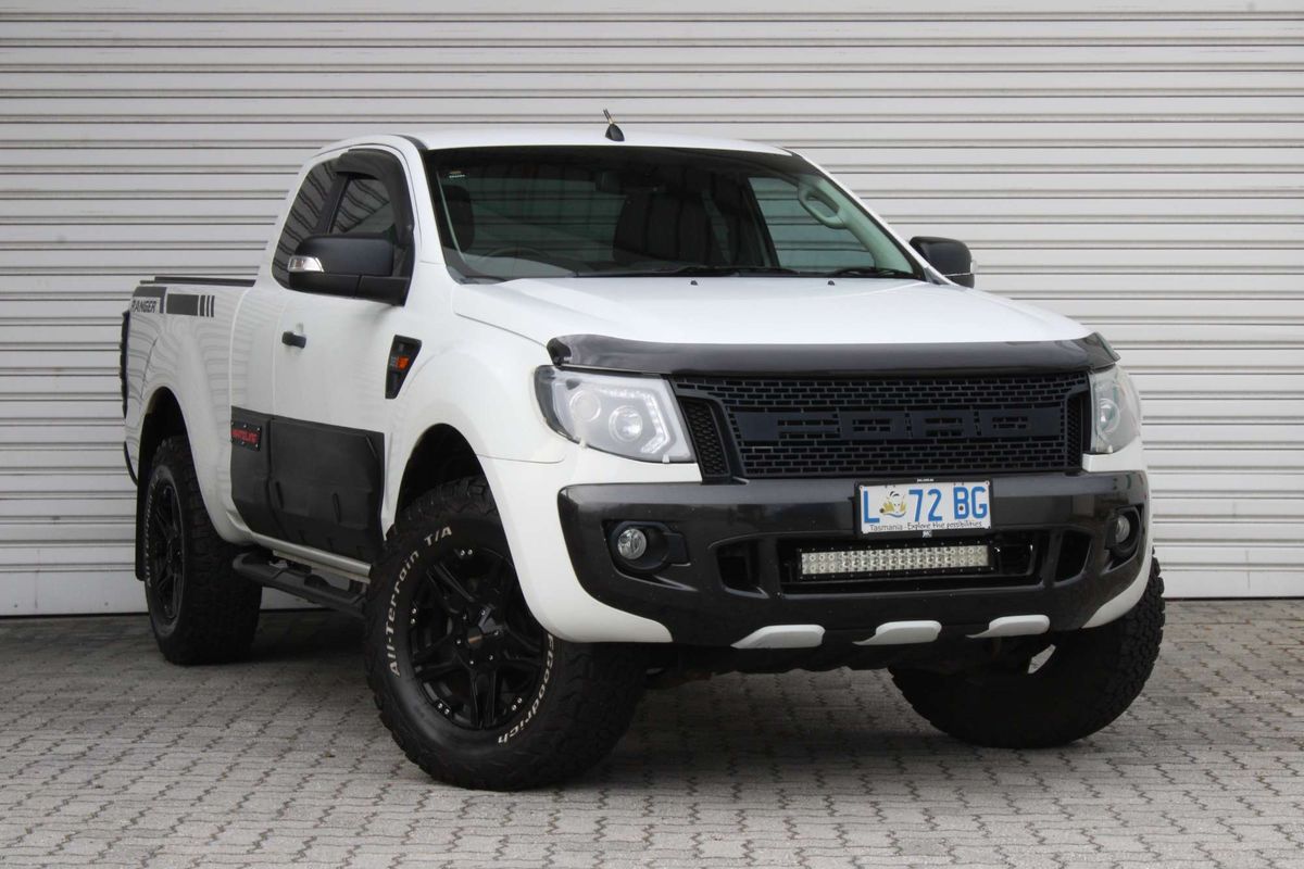2013 Ford Ranger XLT Hi-Rider PX Rear Wheel Drive 3.2L