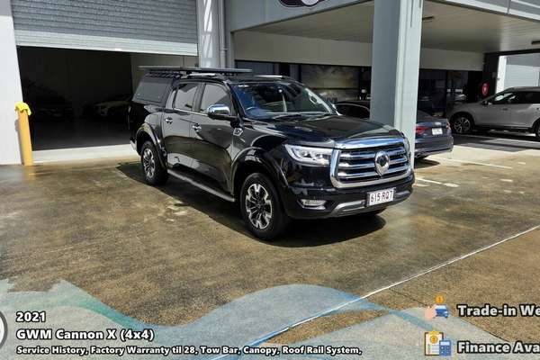 2021 GWM Ute Cannon-X NPW 4X4