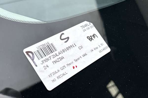 2024 Mazda CX-5 G25 Maxx Sport KF Series thumb-23