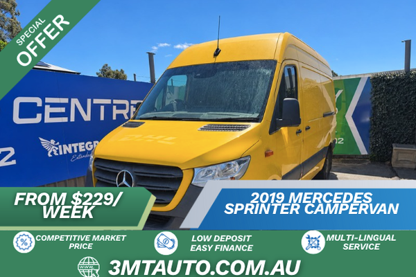 2019 Mercedes-Benz Sprinter 314CDI VS30 MWB Low Roof