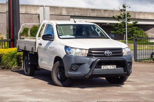 2019 Toyota Hilux Workmate TGN121R Rear Wheel Drive