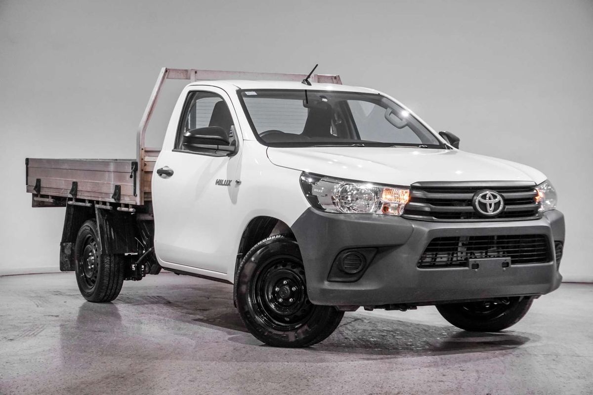 2019 Toyota Hilux Workmate TGN121R Rear Wheel Drive